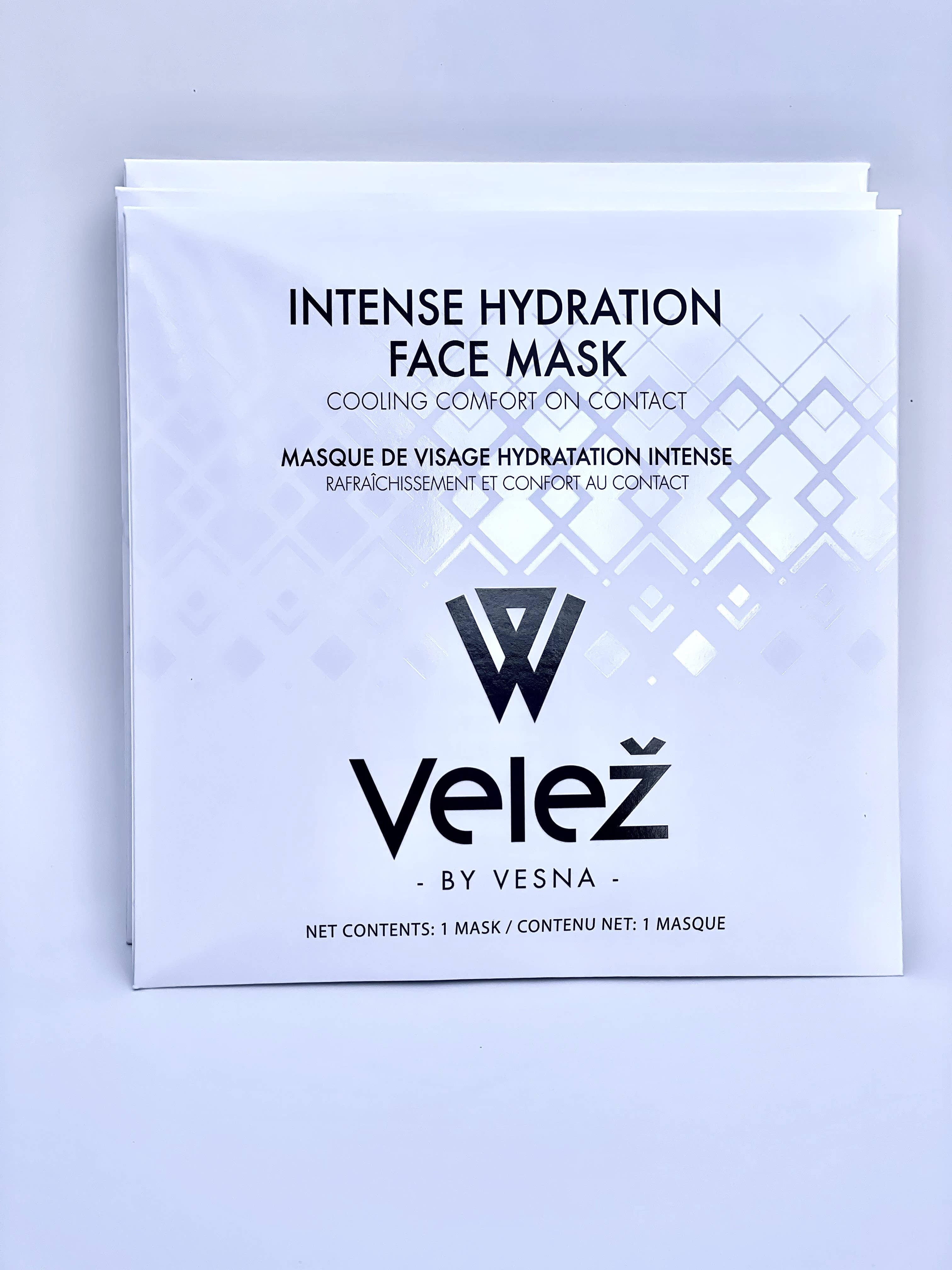 Velež - Wholesale Skincare Face Mask - Velež Intense Hydration Face Mask (Retail Packaging)