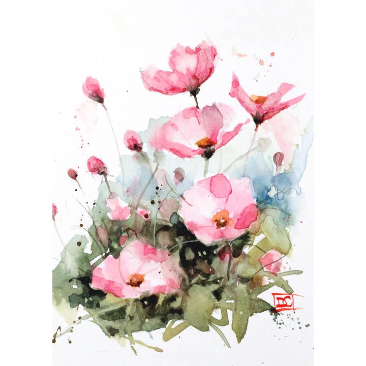 The Art of Dean Crouser Greeting Cards & Stickers - Wholesale Everyday Greeting Card - 5 x 7" Greeting Card 'COSMOS'