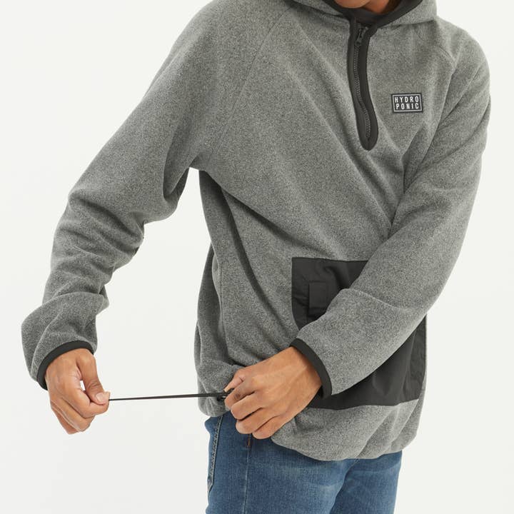 Hydroponic - Wholesale Hoodie - Men's - Echo Hd 01- Grey/Black1