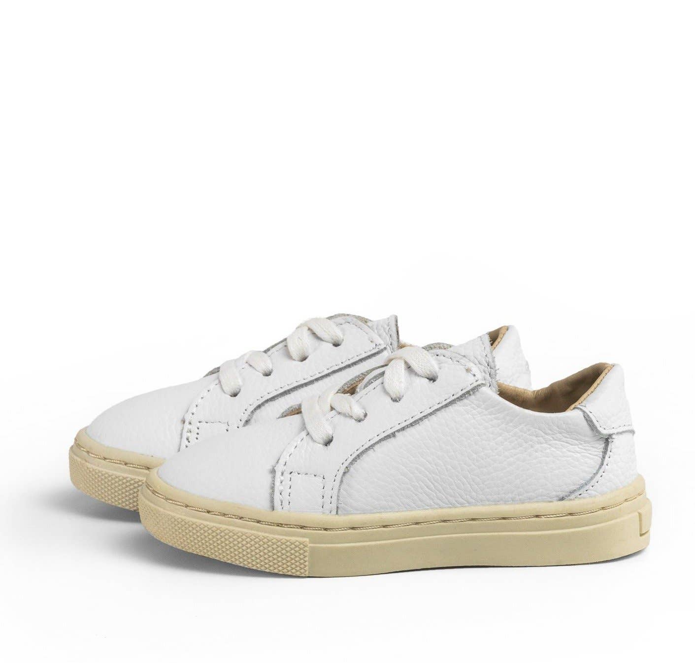 Piper Finn – wholesale Livsstilssneakers – Barn – All White - Low Top Sneakers2