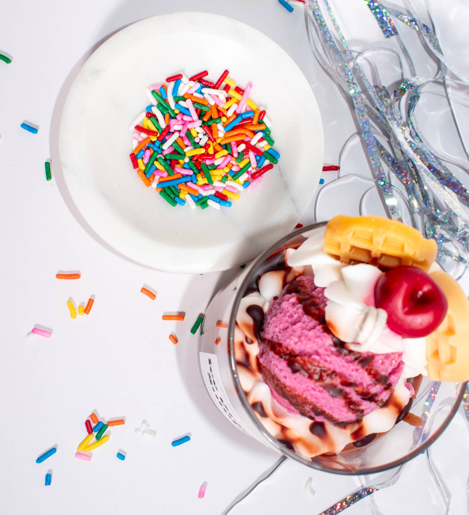 Pink Spruce - Wholesale Novelty Candle - Ice Cream Sundae Novelty Candle 2