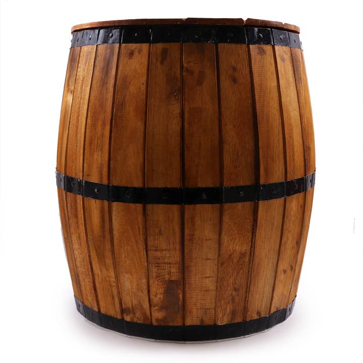 AWGifts Europe - Wholesale Stool - Albasia Wood Beer Barrel Tables & Stools