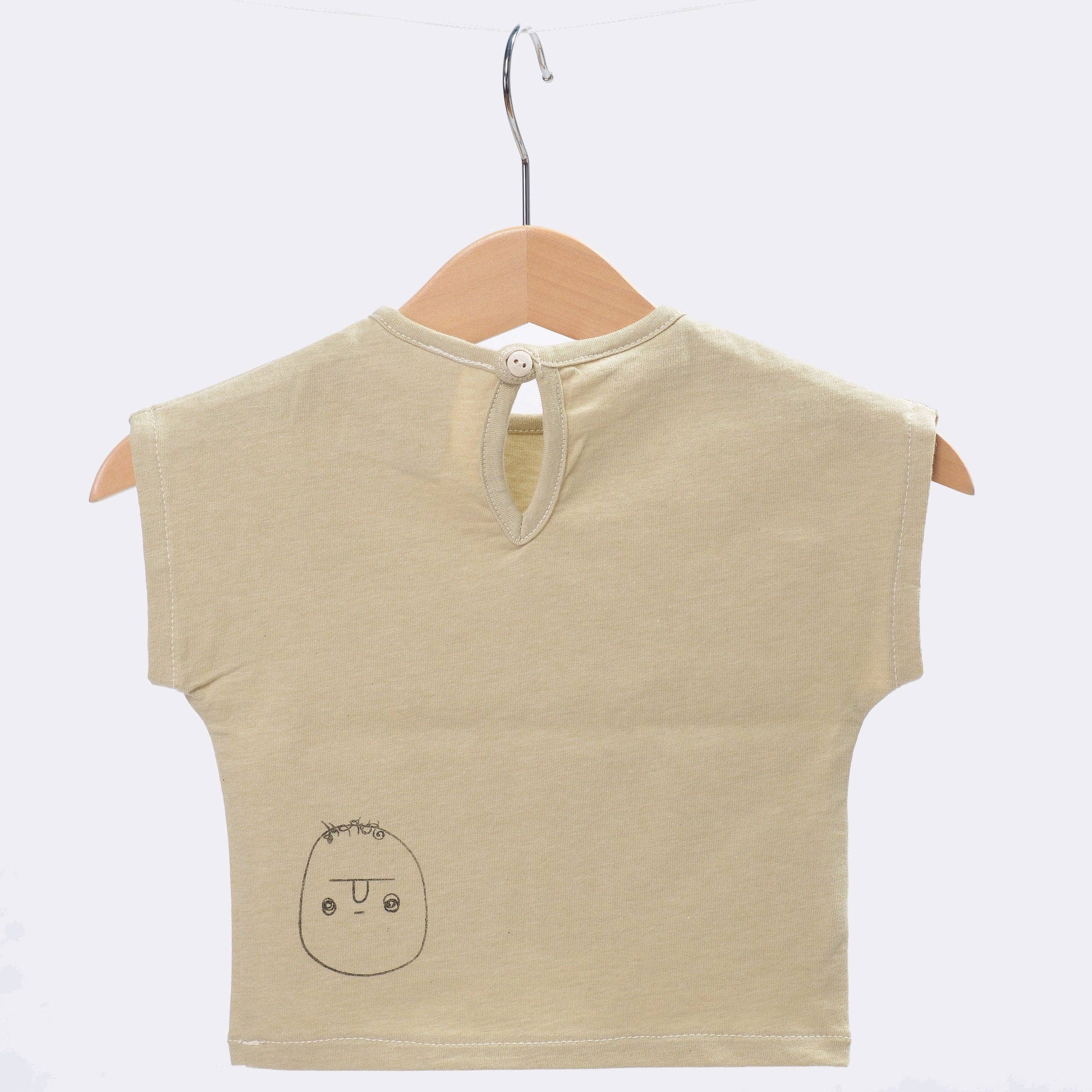 KAKIMATE - Wholesale T-Shirt - Kids - Green organic cotton t-shirt1