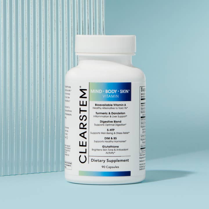 CLEARSTEM Skincare - Wholesale Oral Supplement/Vitamin - MINDBODYSKINâ„¢ Hormonal Acne Supplement