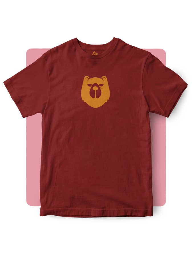 fioAgua - Wholesale Screen Printed T-Shirt - Unisex - oso