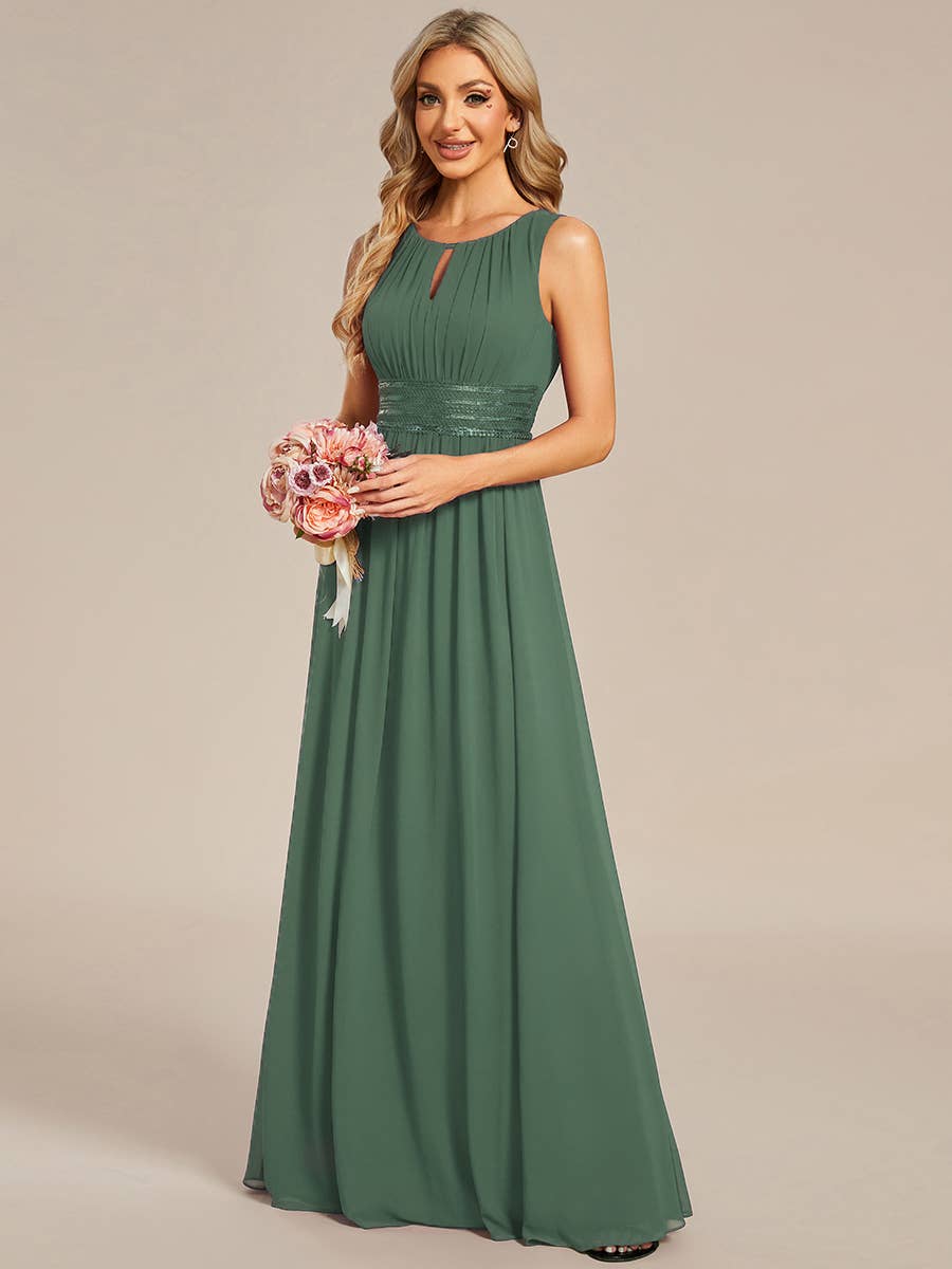 Ever-Pretty – wholesale Gown – Women's – Elegant Pleated Sequin Bridesmaids Dress33