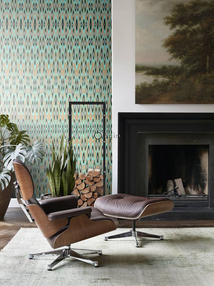 Wall Mural Coco Ikat for wholesale by The Design Department b.v.