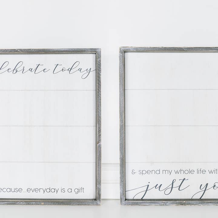 Adams & Co. - Wholesale Sign - 10903 - 16x20 frame sign (JST YOU) CLEARANCE WEDDING