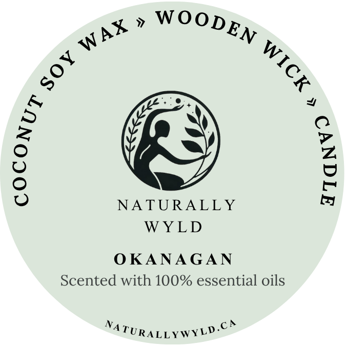 Naturally Wyld - Wholesale Jar/Filled Candle - Okanagan Coconut Soy Wooden Wick Candle (8oz)1
