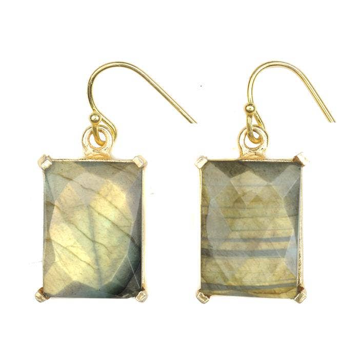 Sissy Yates Designs – Großhandel Ohrhänger – Pandora-Ohrring — (11 Edelstein-Optionen)9