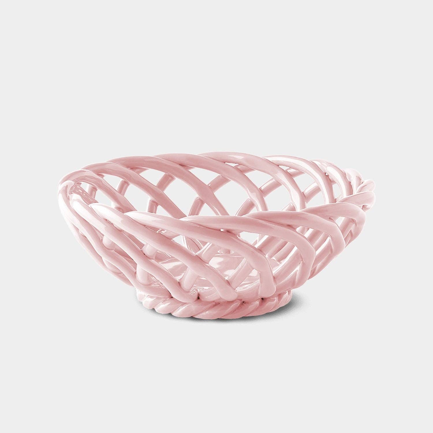 54 Celsius - Wholesale Basket - OCTAEVO Sicilia Ceramic Basket - Small Fruit Basket