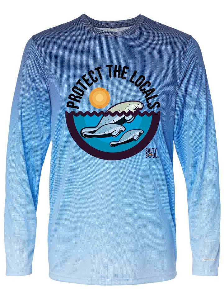 Protégez les lamantins locaux - Multi-UV pour la vente par Salty Soul