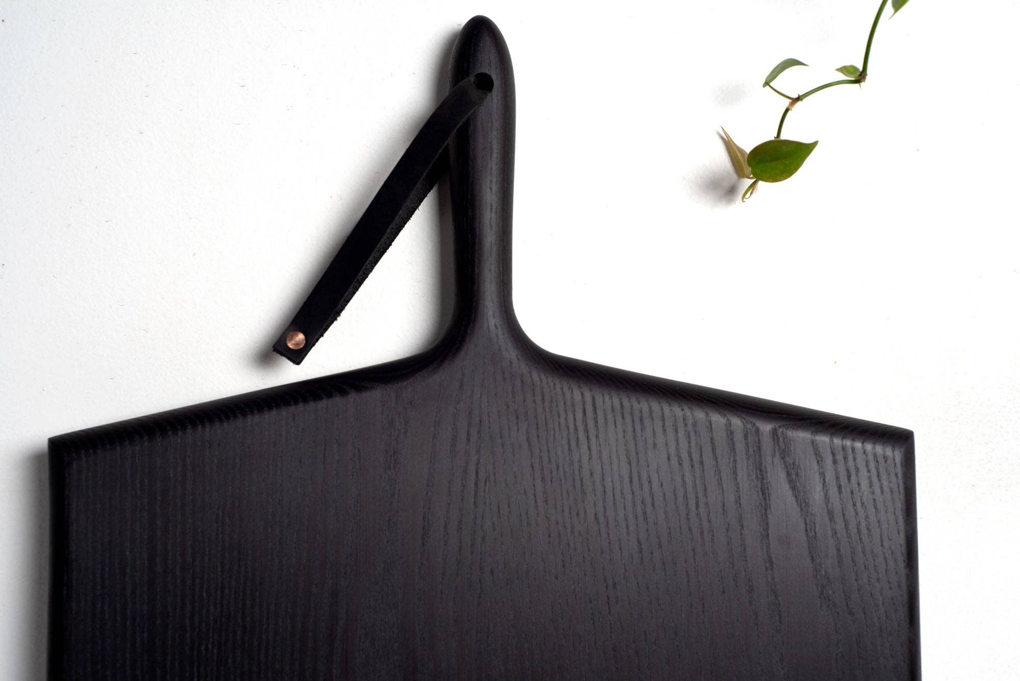 KHEM Studios - Wholesale Cutting Board - Serving Board Whale Bone in Black Ebonized Ash1