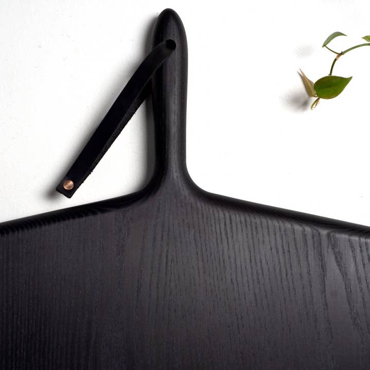 KHEM Studios - Wholesale Cutting Board - Serving Board Whale Bone in Black Ebonized Ash1