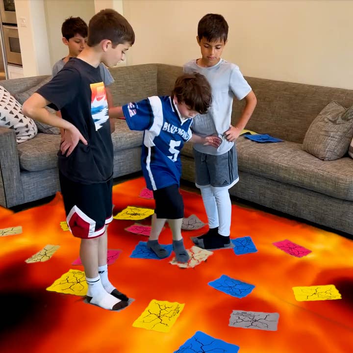 Funwares - Wholesale Sporting Game - Kids & Baby - The Lava Escape Challenge – Indoor/Outdoor Kids Game7