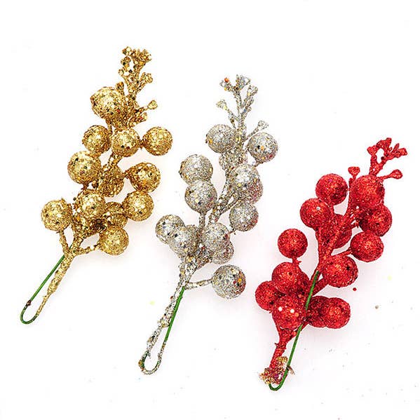 3Pcs DIY Christmas Home Decoration Xmas Flower Arrangement Wreath Artificial Berries and other Purchase Wholesale flower arrangement accessories. Free Returns & Net 60 Terms on Faire trending on Faire.
