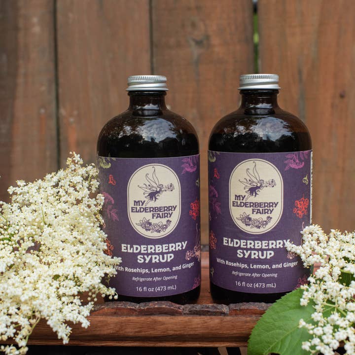 My Elderberry Fairy - Wholesale Oral Supplement/Vitamin - Elderberry Syrup (16 oz)
