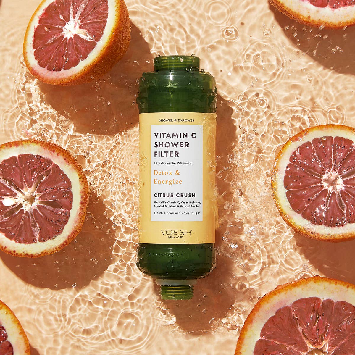 VOESH New York - Wholesale Retailer Display - Beauty & Wellness - Vitamin C Shower Filter Display Kit5