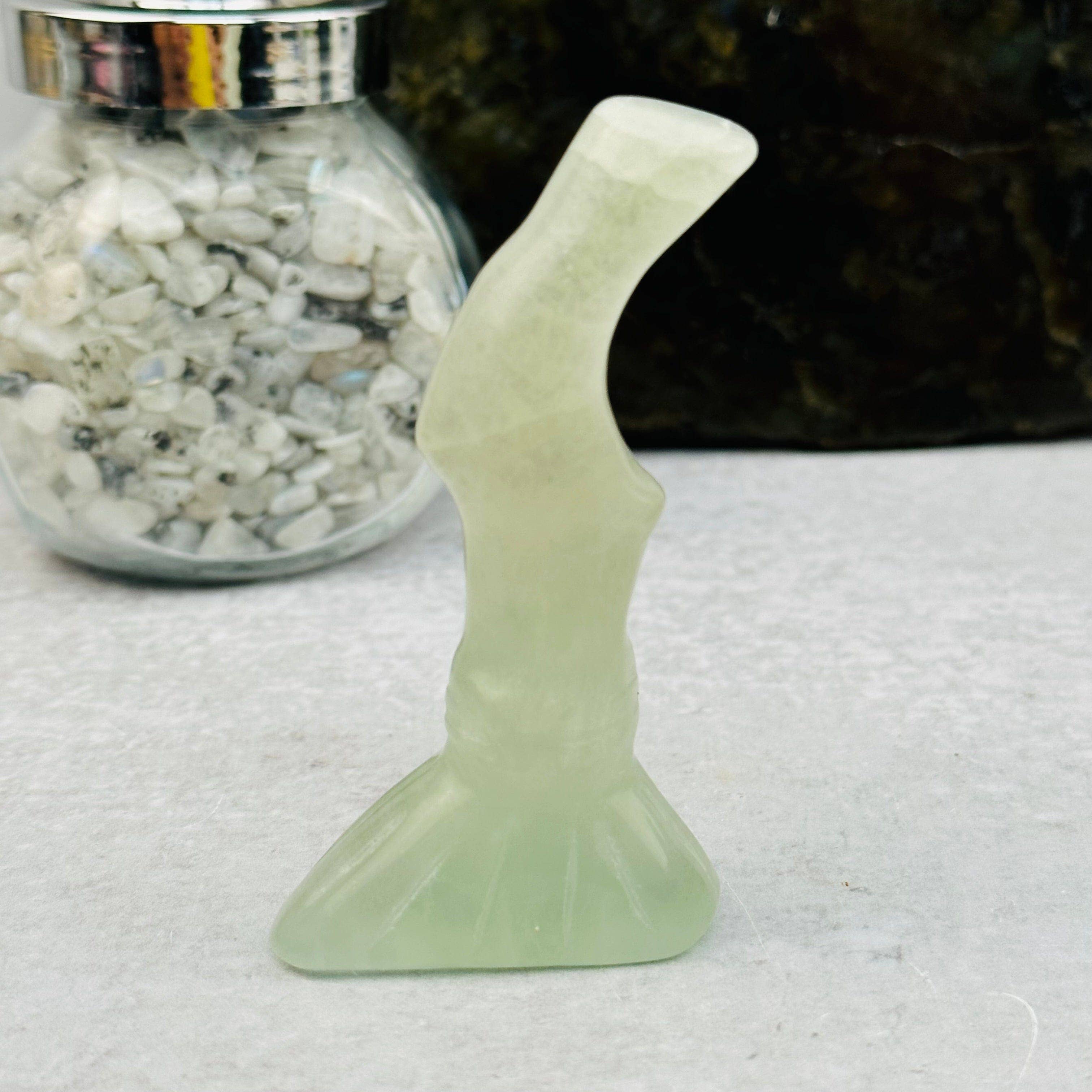 Rock Paradise - Wholesale Decorative Figurine - Crystal Carved Gemstone Witch Broom - Halloween9