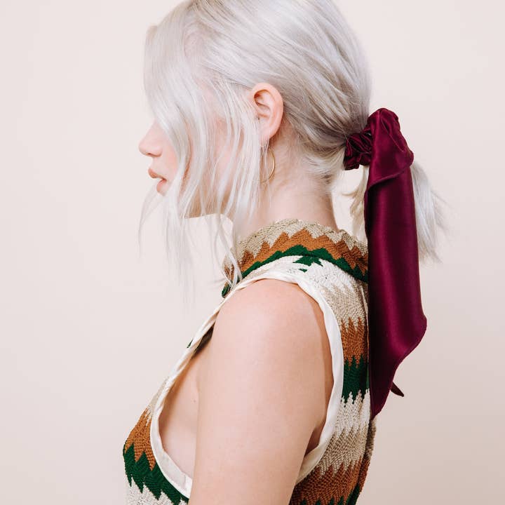 I'm With The Band – Großhandel Haargummi – Damen – Prudence Cabrio Haargummi Krawatte2