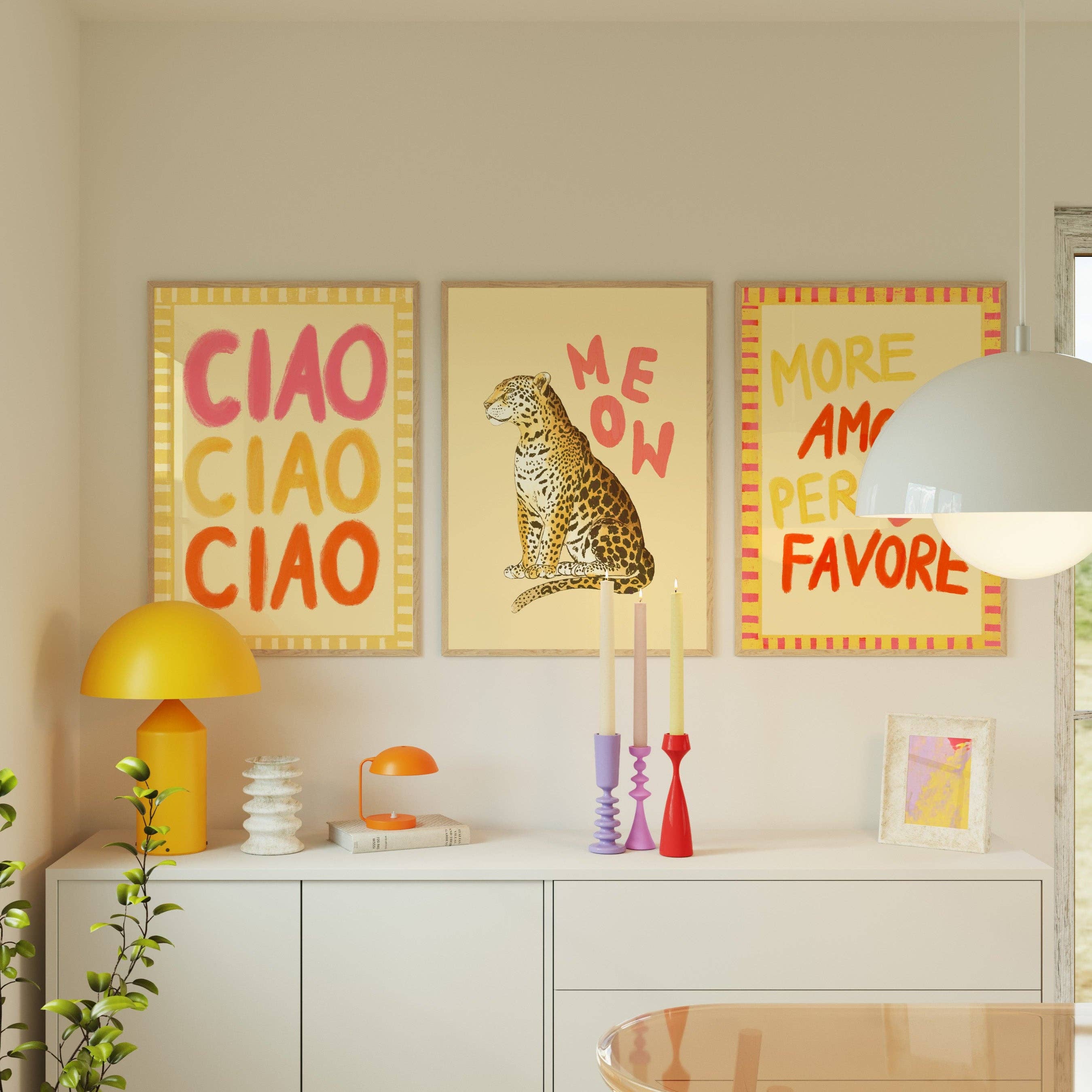 Studio Dolci - Venta al por mayor Pósteres - PÓSTER CIAO CIAO III1