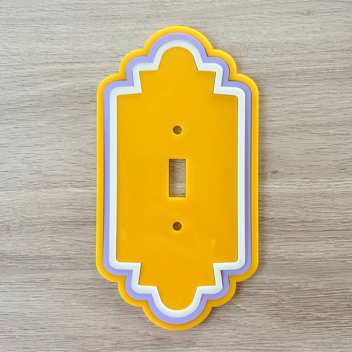 Whimsy Makers - Wholesale Light Switch Cover/Plate - Scalloped Light Switch Plate Cover / Outlet Cover