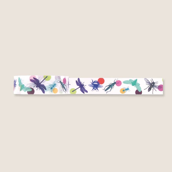 wowgoods – wholesale Washitejp – Insekter Svart Washi-tejp