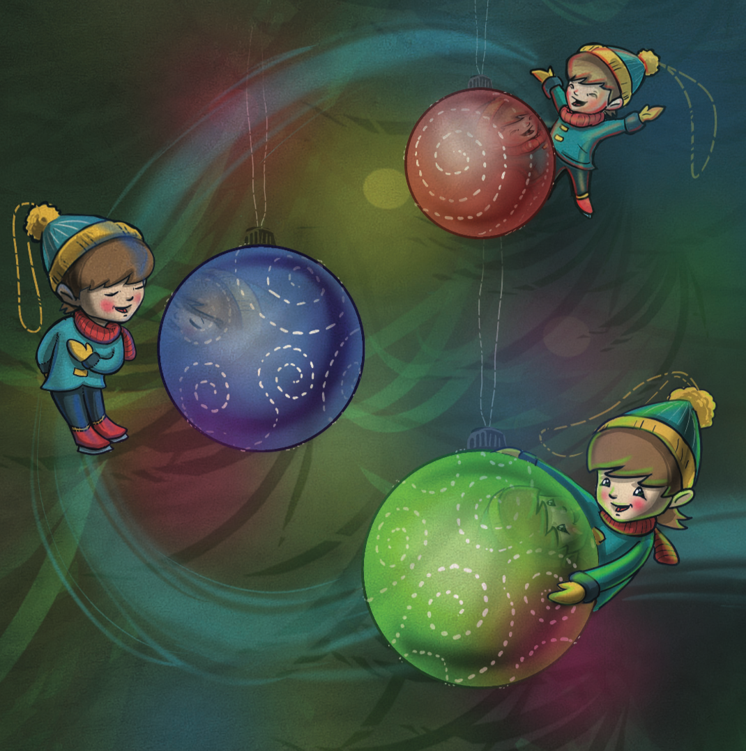 Oliver the Ornament - Wholesale Reference - Oliver the Ornament Meets Belle Hard-Bound Book2