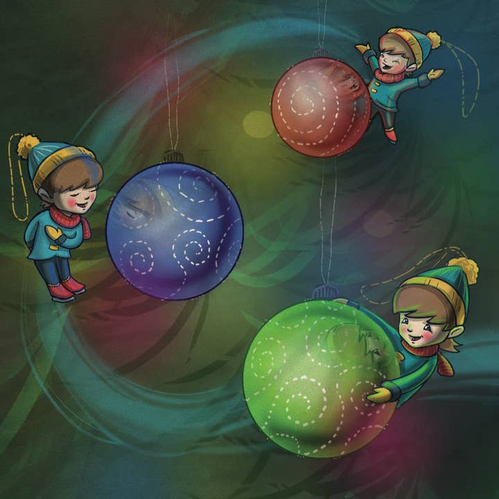 Oliver the Ornament - Wholesale Reference - Oliver the Ornament Meets Belle Hard-Bound Book2