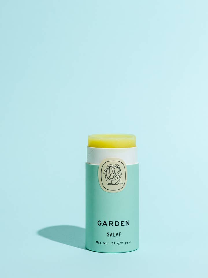 Garden Salve / 2 oz Biodegradable Stick 🌼🪻🌿 for wholesale by Good Flower Farm