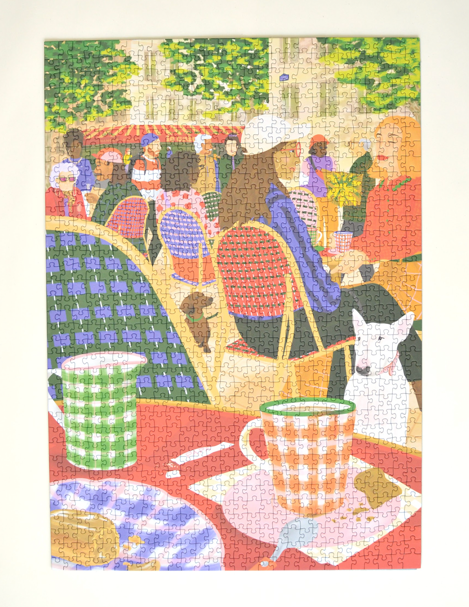 Jour Ferie – Puzzle - Adulto por atacado – Quebra-cabeça Watch People com 1000 peças5