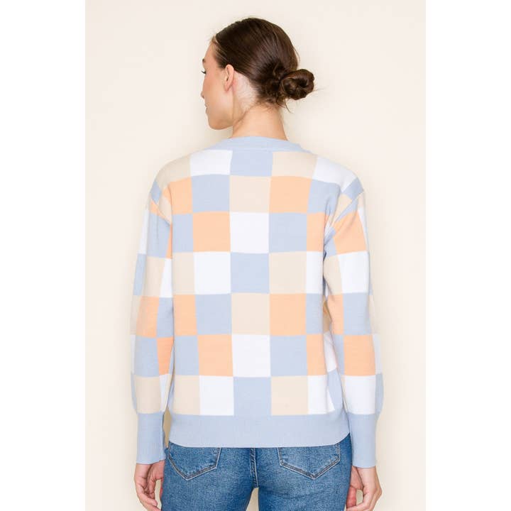 STACCATO - Wholesale Knit Sweater - Women's - MULTI COLOR CREW NECK LONG SLEEVE PULLOVER SWEATER