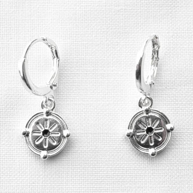 MY PRINCESS | Mini Aros de Sol | Huggie | Crole | prata por atacado de My Princess