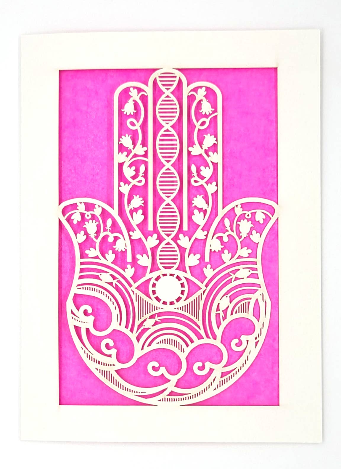 two hermanas - Wholesale Everyday Greeting Card - Hamsa Hand - hand of Fatima9