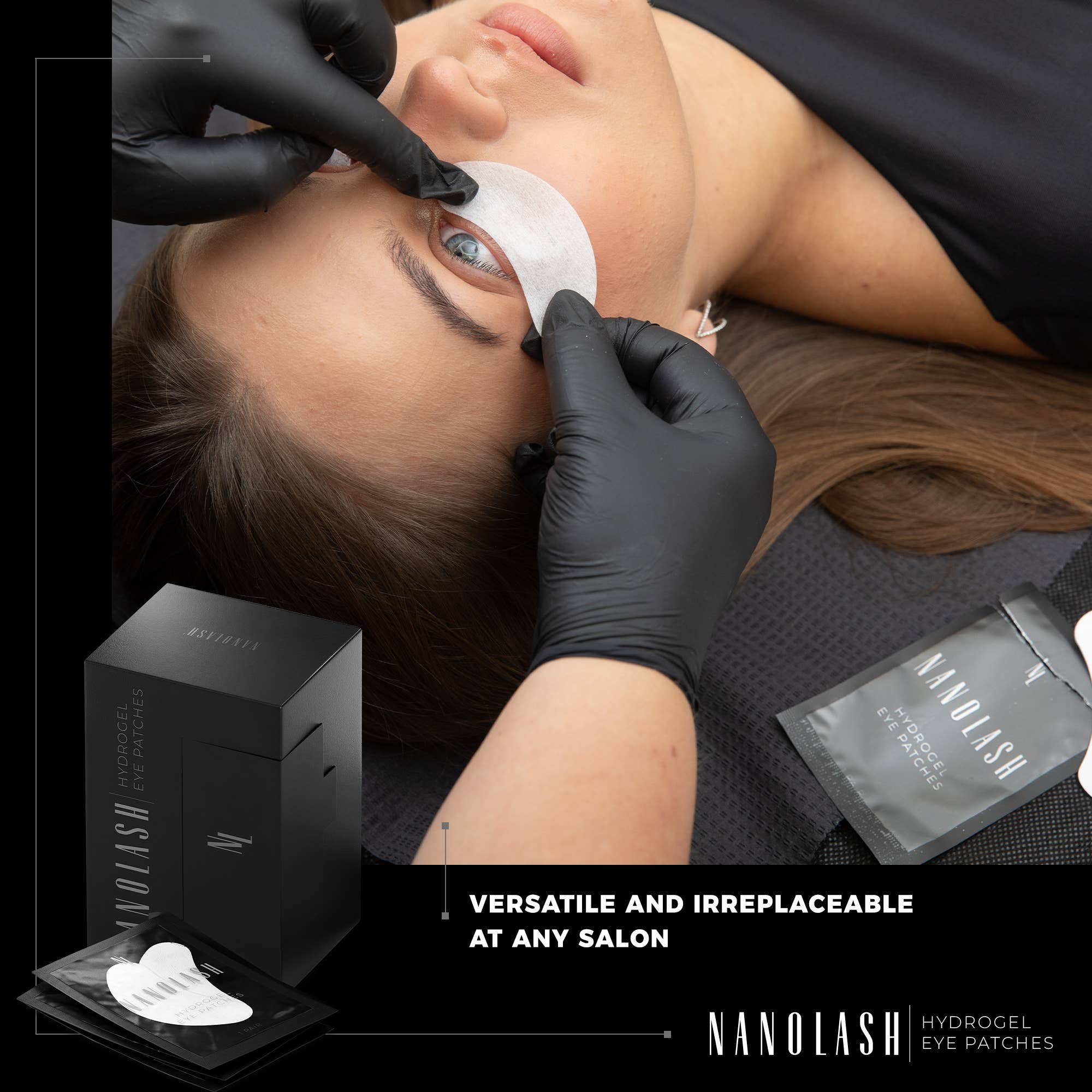 Everett Cosmetics - Wholesale Eyelash/Brow Serum - Nanolash Hydrogel Eye Patches4