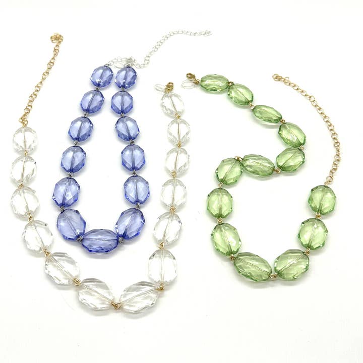 Pressed Ice Amelia Necklace for wholesale by Leetie Lovendale