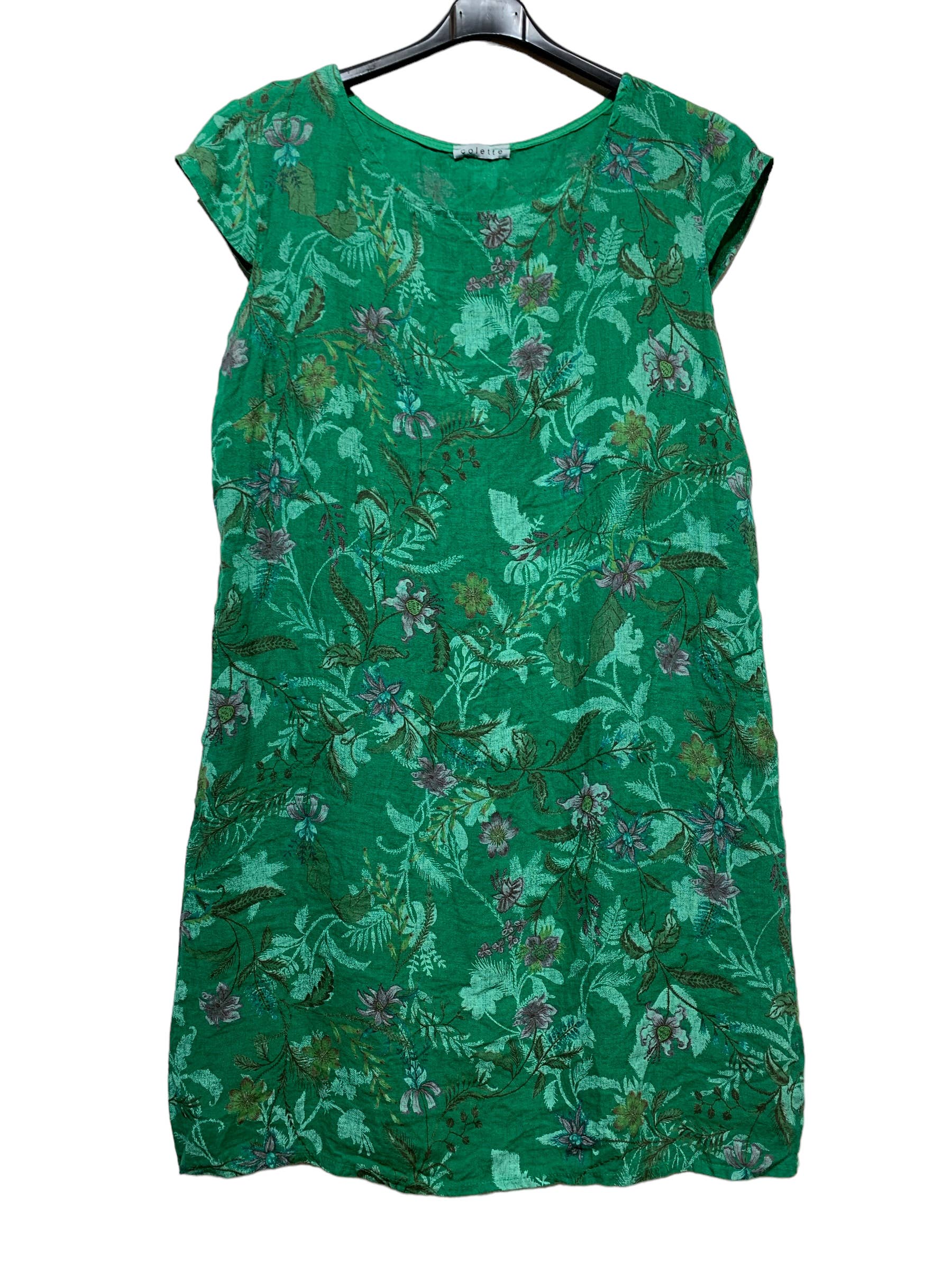 LINEN & COTTON HOUSE - Wholesale Dress - Women's - 53189 FLOWER DRESS0