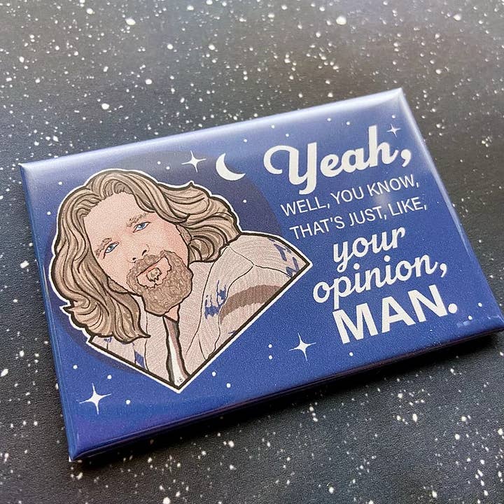 The Red Swan Shop - Wholesale Magnet - “The Dude” The Big Lebowski Souvenir Magnet