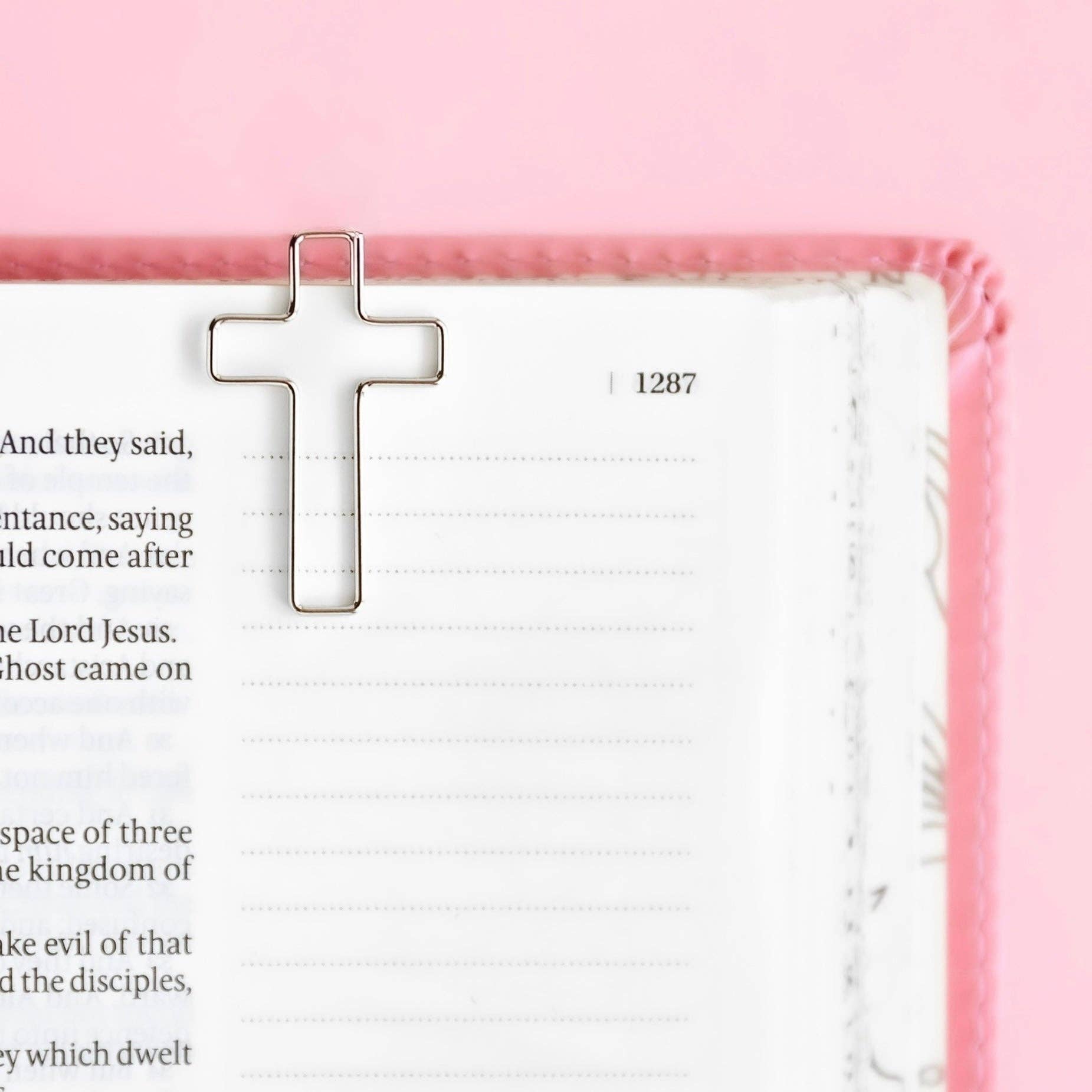 Bookmark + Cross Paper Clips for wholesale on Faire10