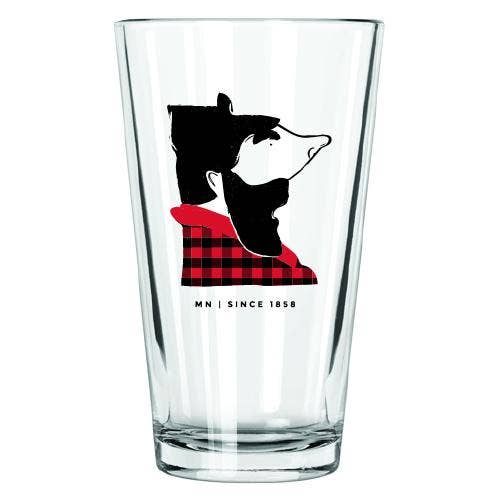 Paul Bunyan Verre à pinte pour la vente par Northern Goods