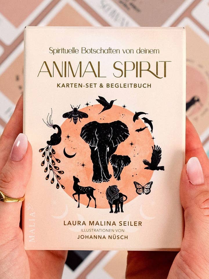 Conjunto de Cartas Espírito Animal: Mensagens espirituais do teu Espírito Animal por atacado de Rock on and Namaste