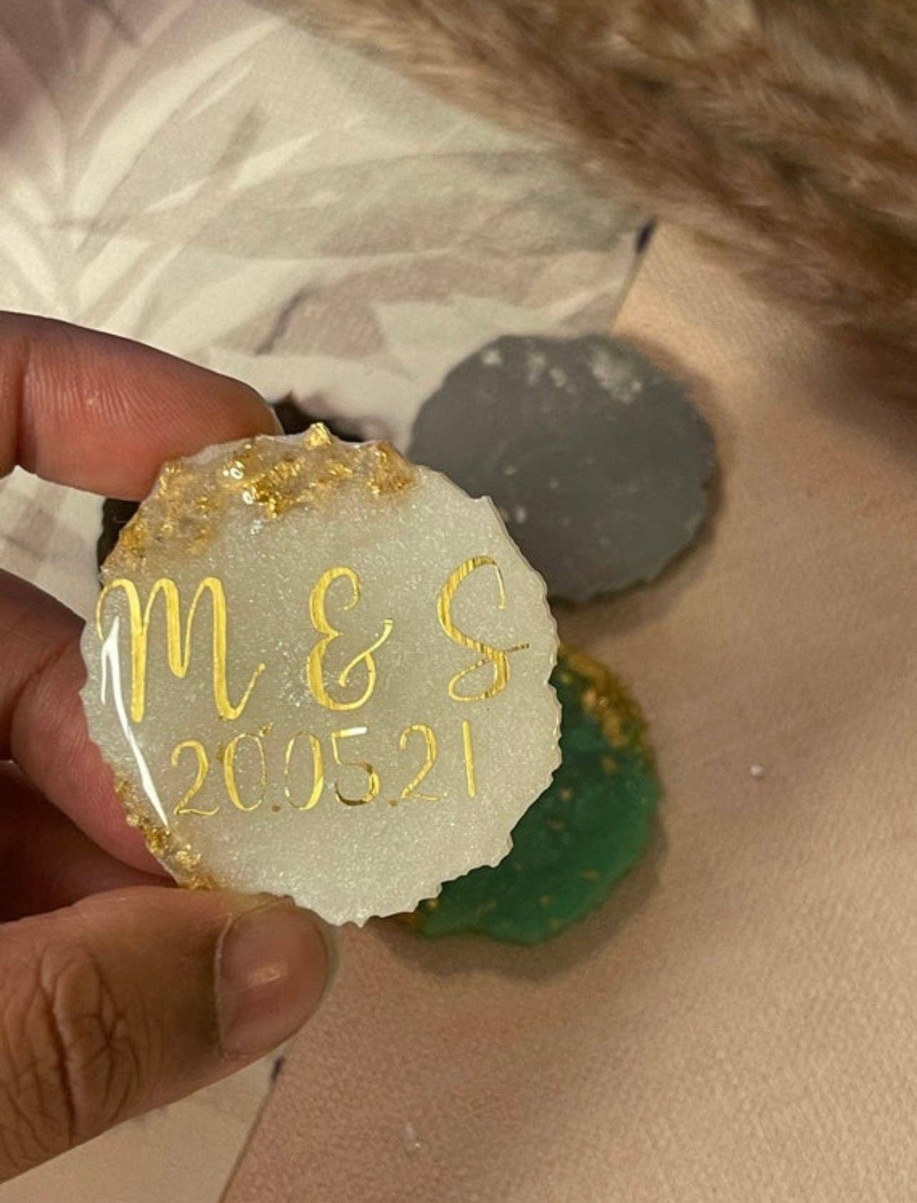 Hudaa & Co - Wholesale Party gift - Personalised Magnet | Handmade | Party Favours | Wedding Favours | Mendhi | Eid | Ramadan | Islam | Home Decor | Gift | Present | Custom9