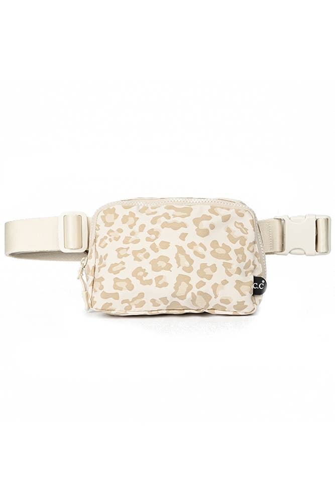Hana - Wholesale Belt Bag - Women's - C.C Leopard Pattern Fanny Pack0