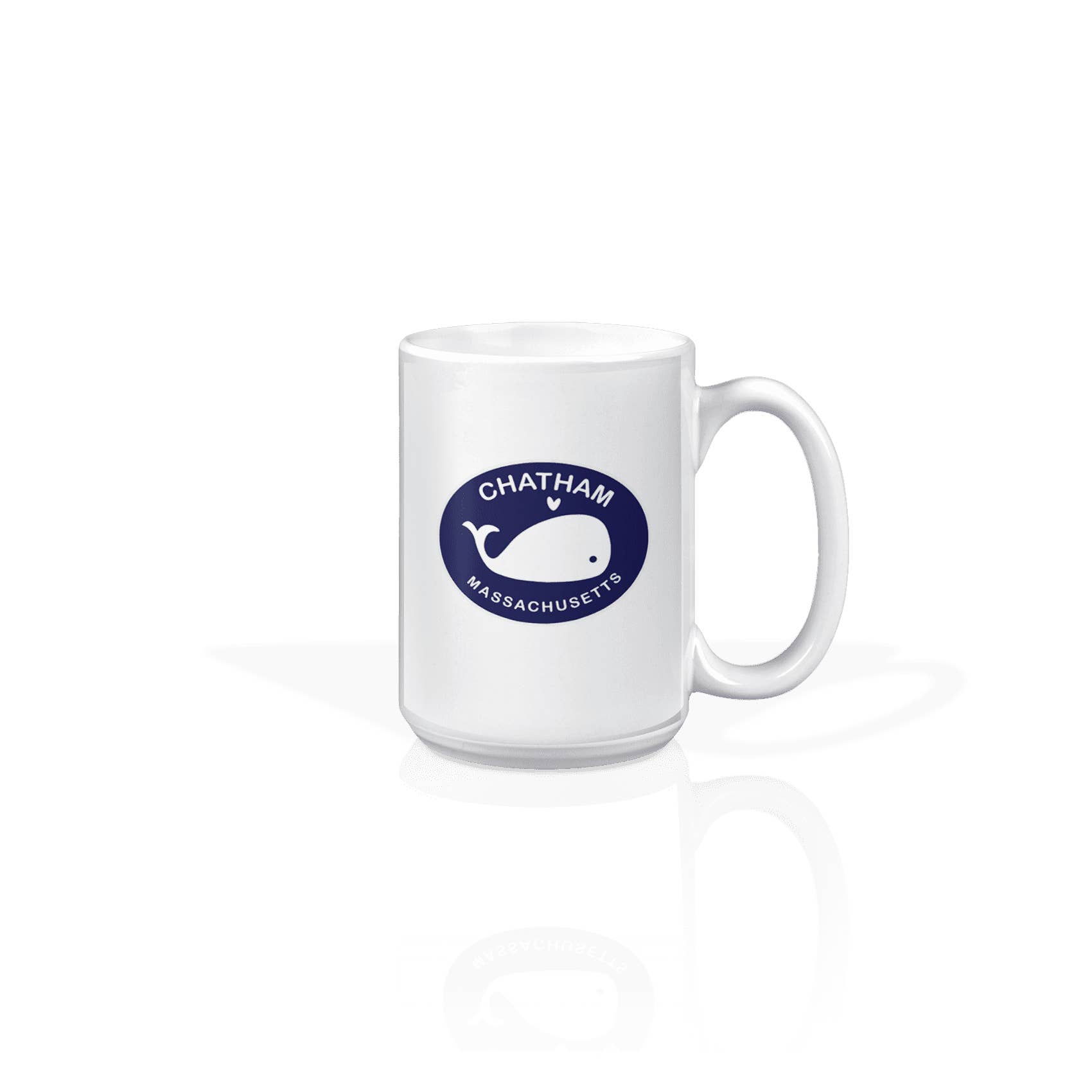 Matrix - Wholesale Coffee Mug - Customizable Ceramic 15oz Mug: Whale Love
