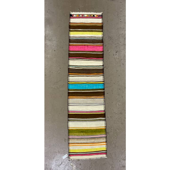 Vintage Turkish Kilim Rug Runner | 2.8 x 11.9 for wholesale by Vintage Loomz