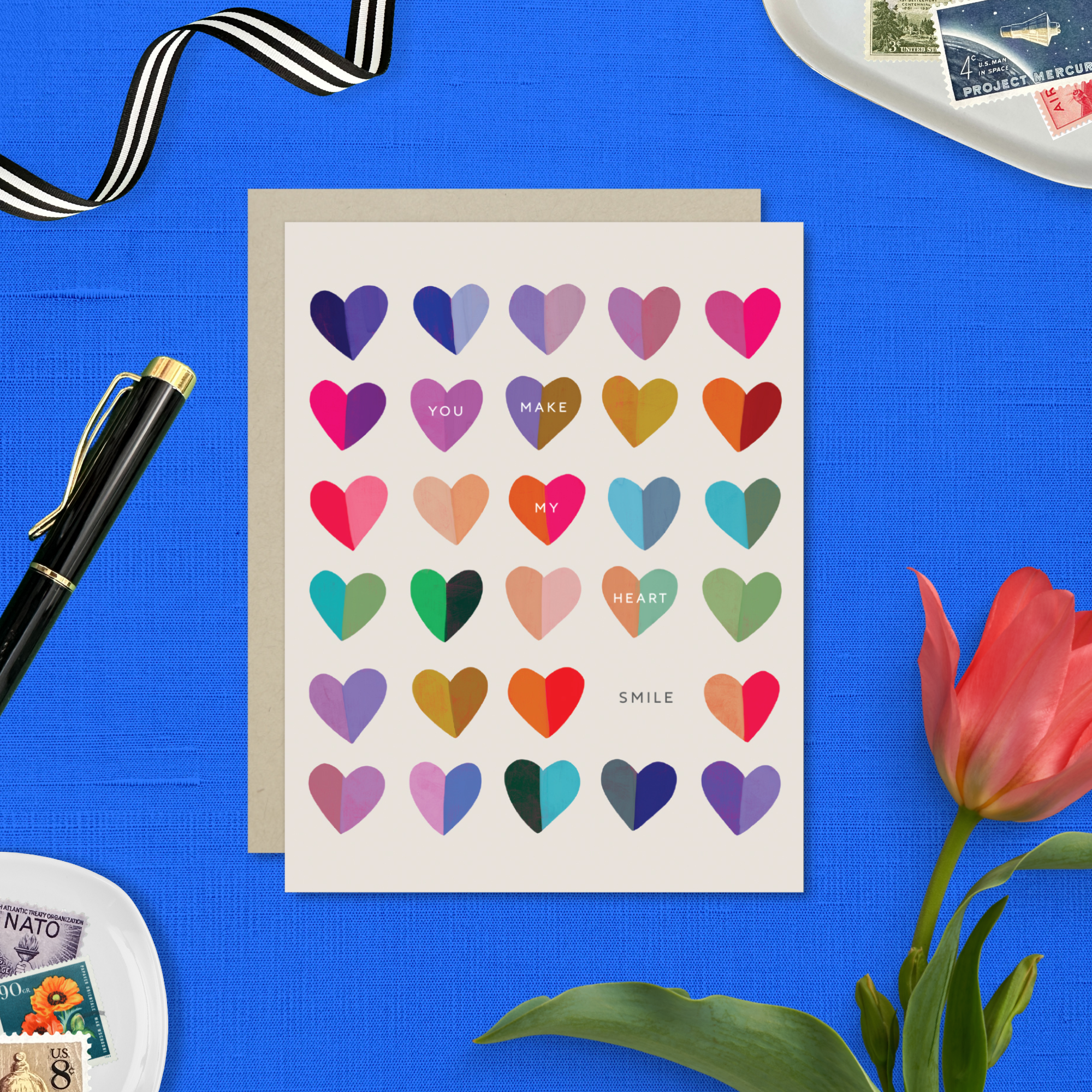 Barone and Co. - Wholesale Love Card - Heart Smile Love Card5