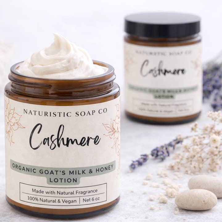Cashmere - Goats Milk & Honey Lotion | 6oz | Natural for wholesale by Pioneer Tallow