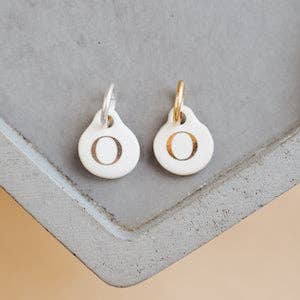 Bel Kai - Wholesale Individual Charm/Pendant - Ceramic Initial Charm41