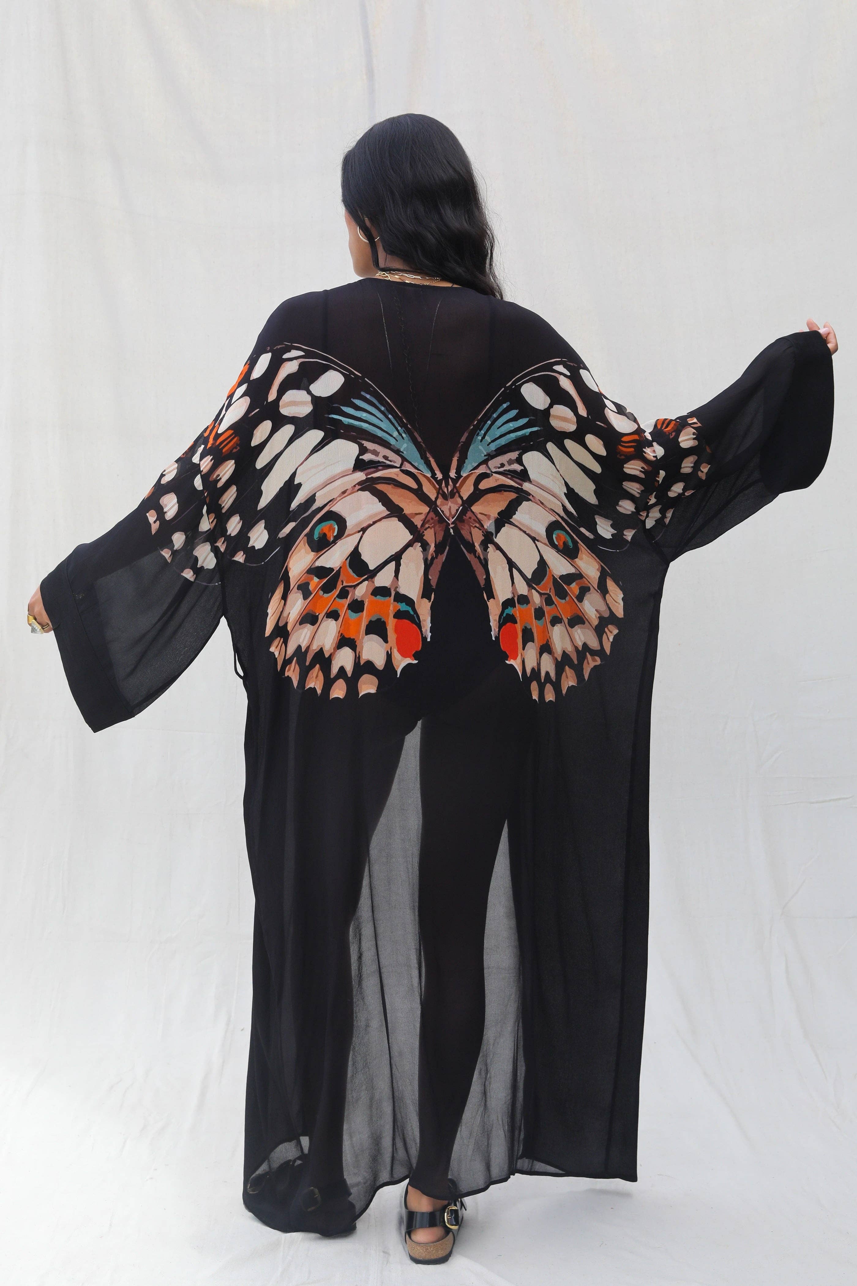Metamorphosis Vanilla Silk Road Kimono for wholesale on Faire11