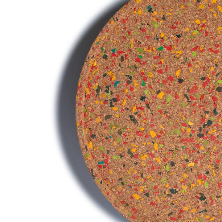 TRASHY GOODS - Wholesale Serving Tray - 12" Tray Chic | Cork Terrazzo7